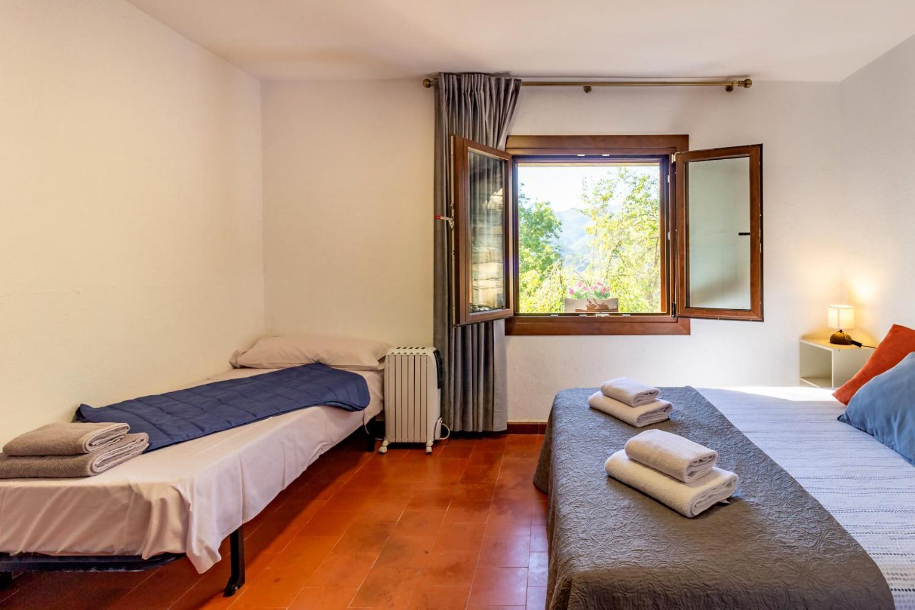 M De Puigsec Mas Rural Al Ripolles Villa Girona Bagian luar foto