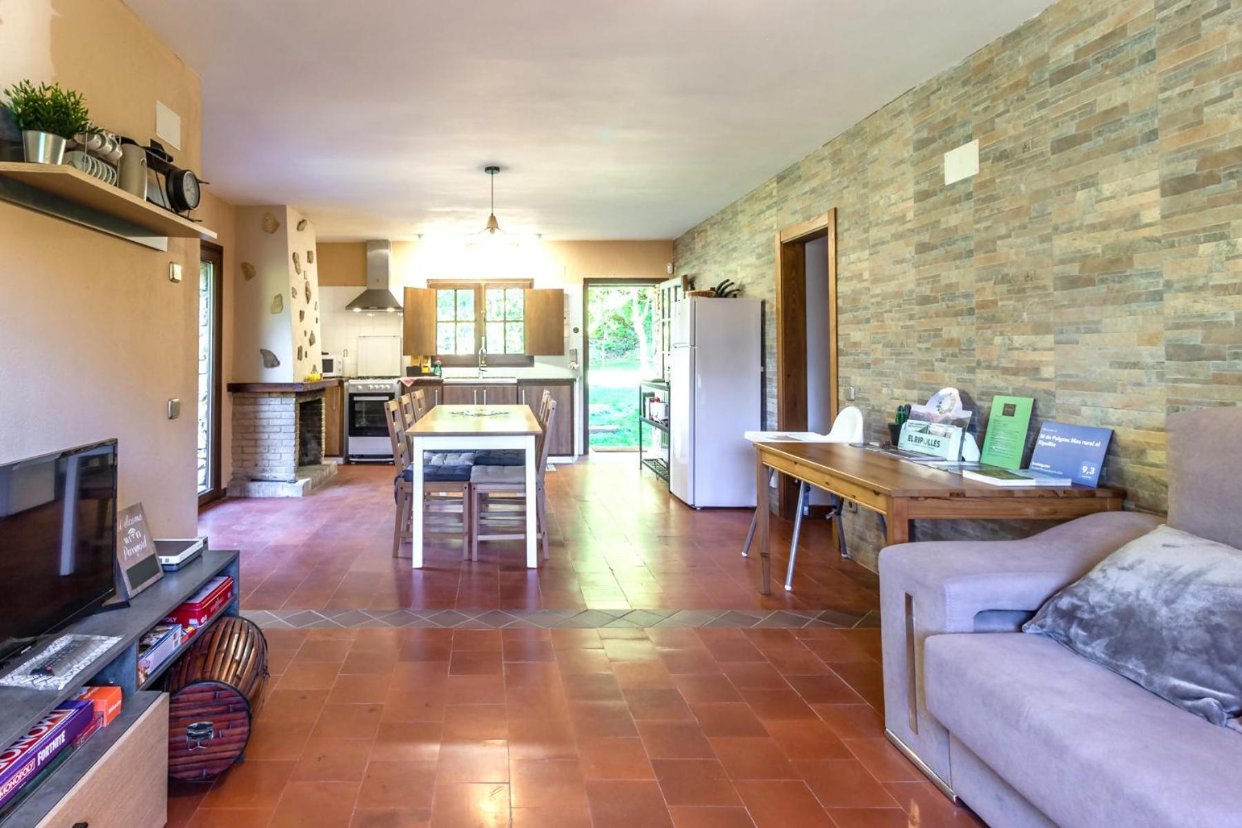 M De Puigsec Mas Rural Al Ripolles Villa Girona Bagian luar foto